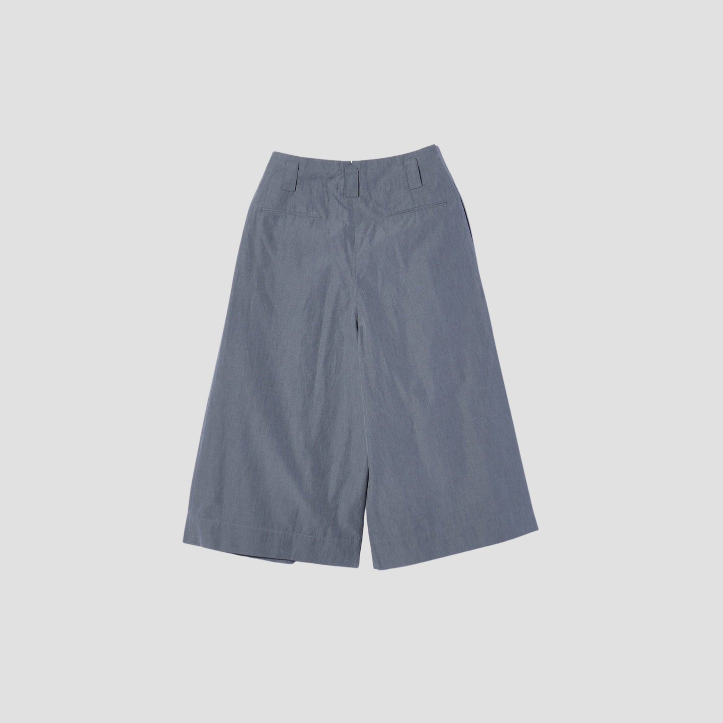 COMPACT COTTON TROUSERS