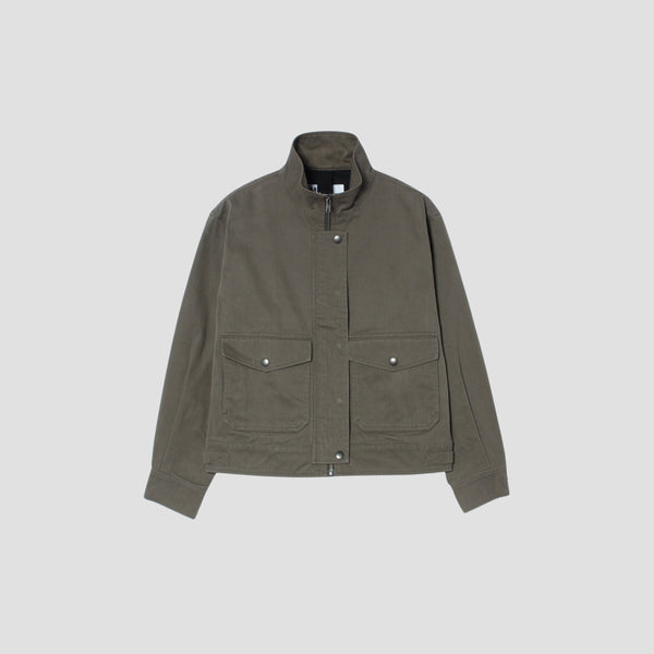 COTTON NYLON TWILL BLOUSON