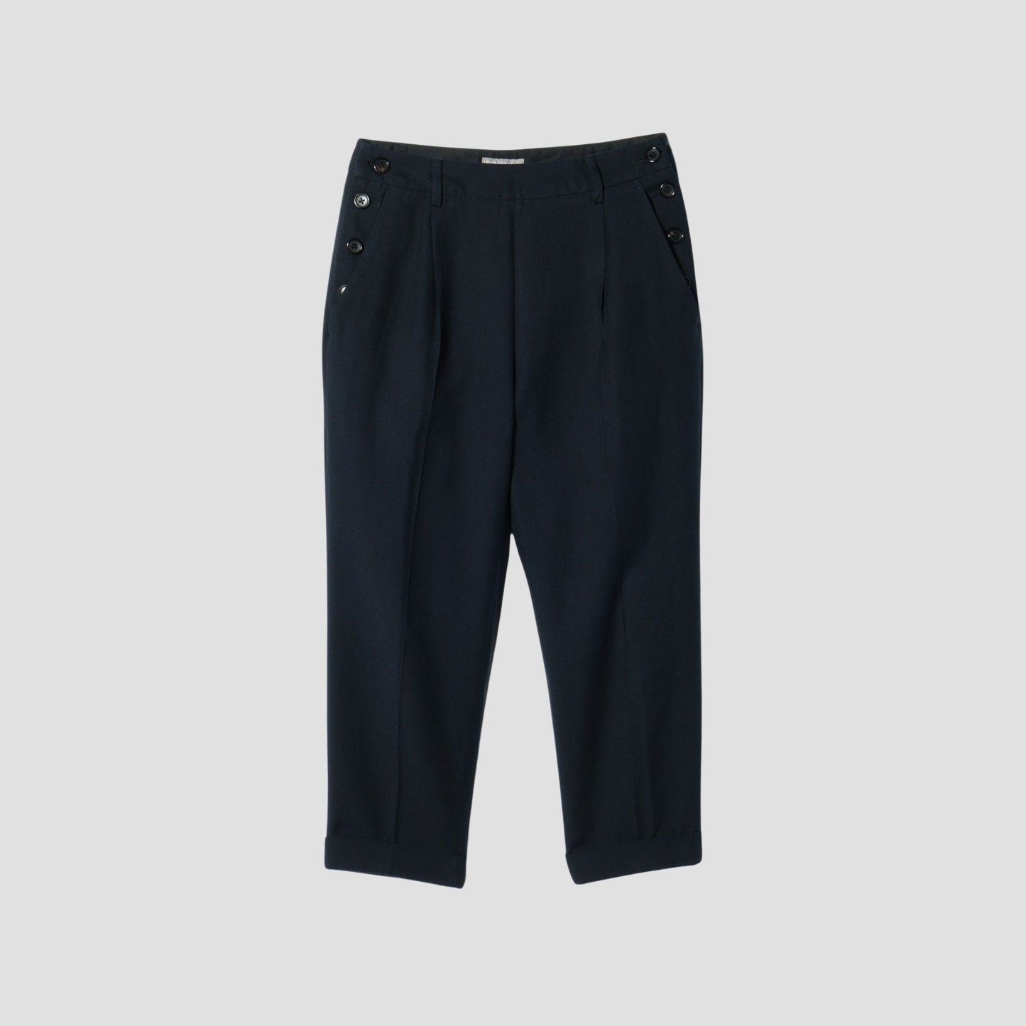 SPRING PLAIN WEAVE  TROUSERS