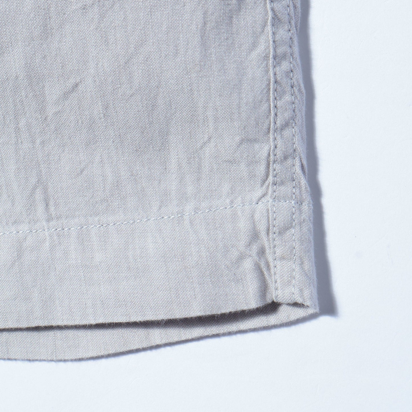 LINEN COTTON CANVAS TROUSERS