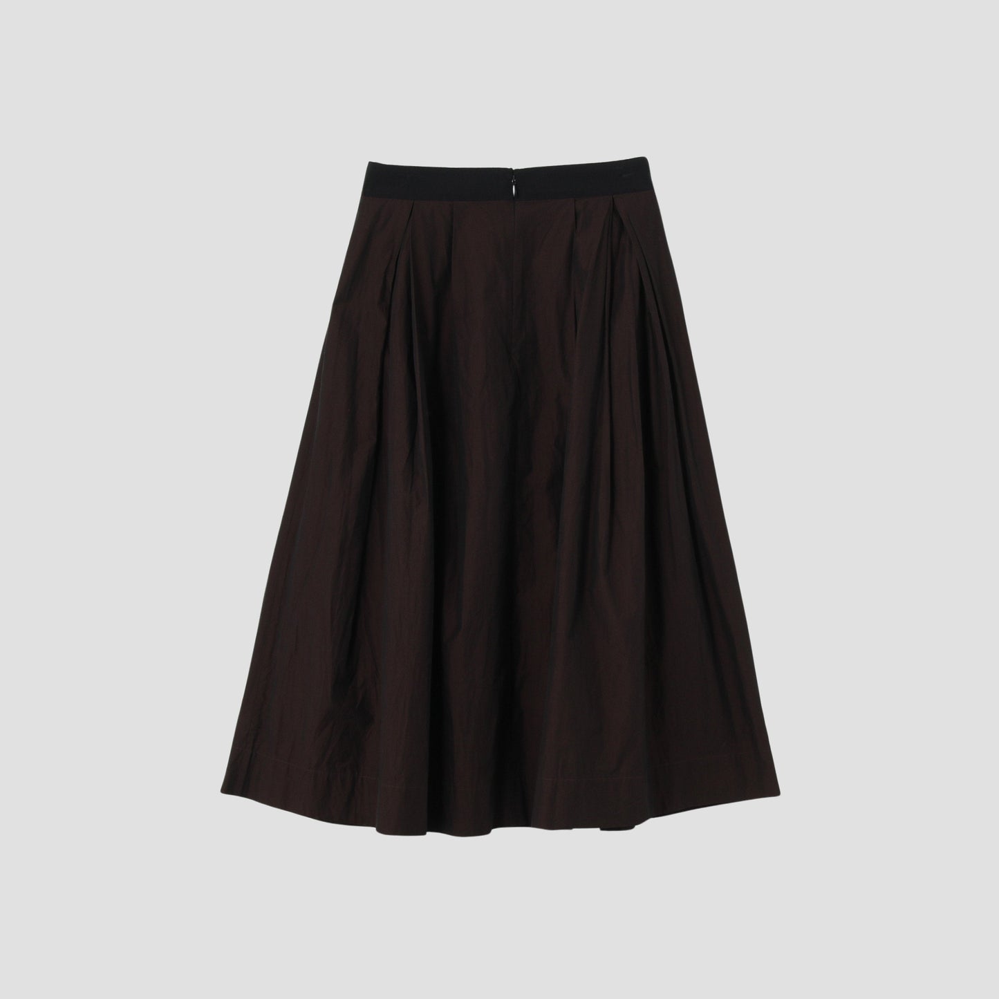 FINE COTTON CHAMBRAY  SKIRT