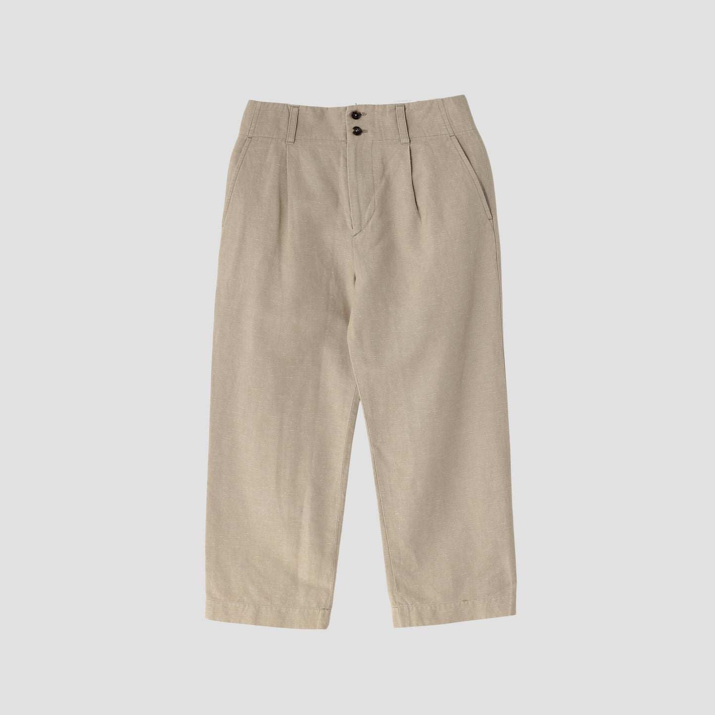COTTON LINEN TROUSERS