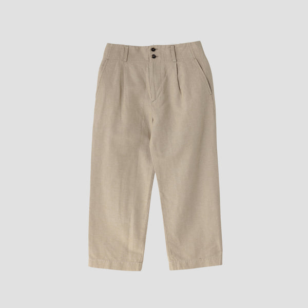 COTTON LINEN TROUSERS