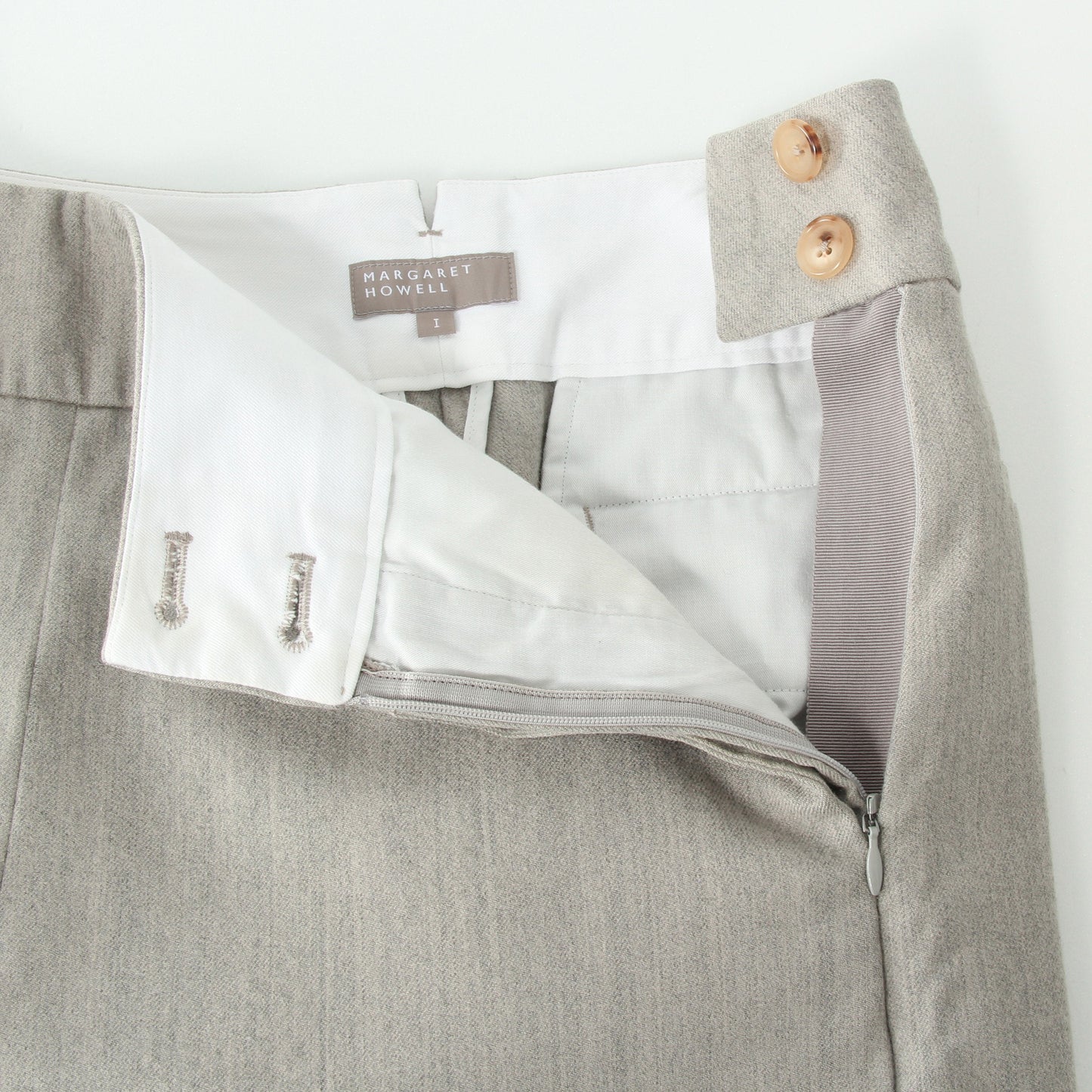 LIGHT FLANNEL TROUSERS