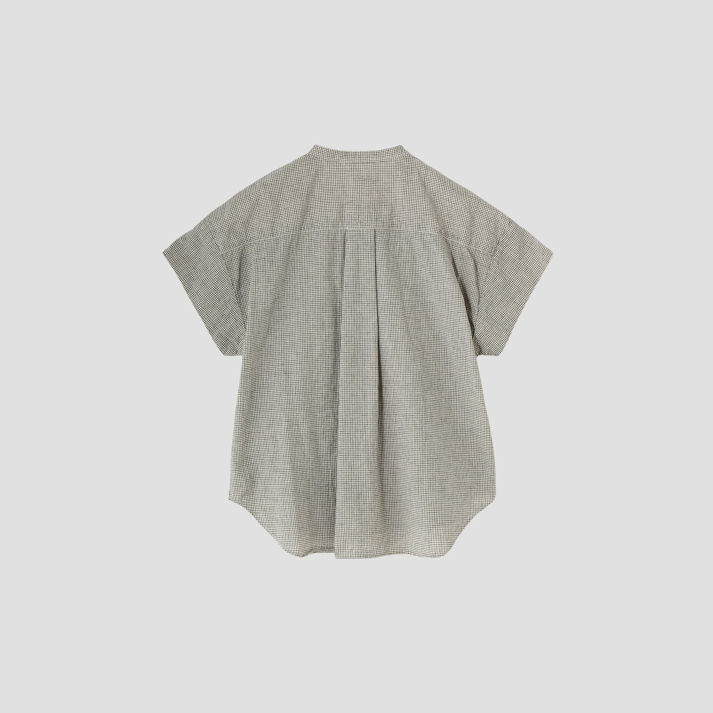 NATURAL WASHED COTTON LINEN SHIRT