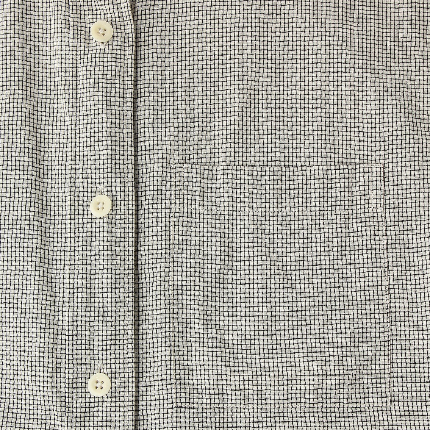 NATURAL WASHED COTTON LINEN SHIRT