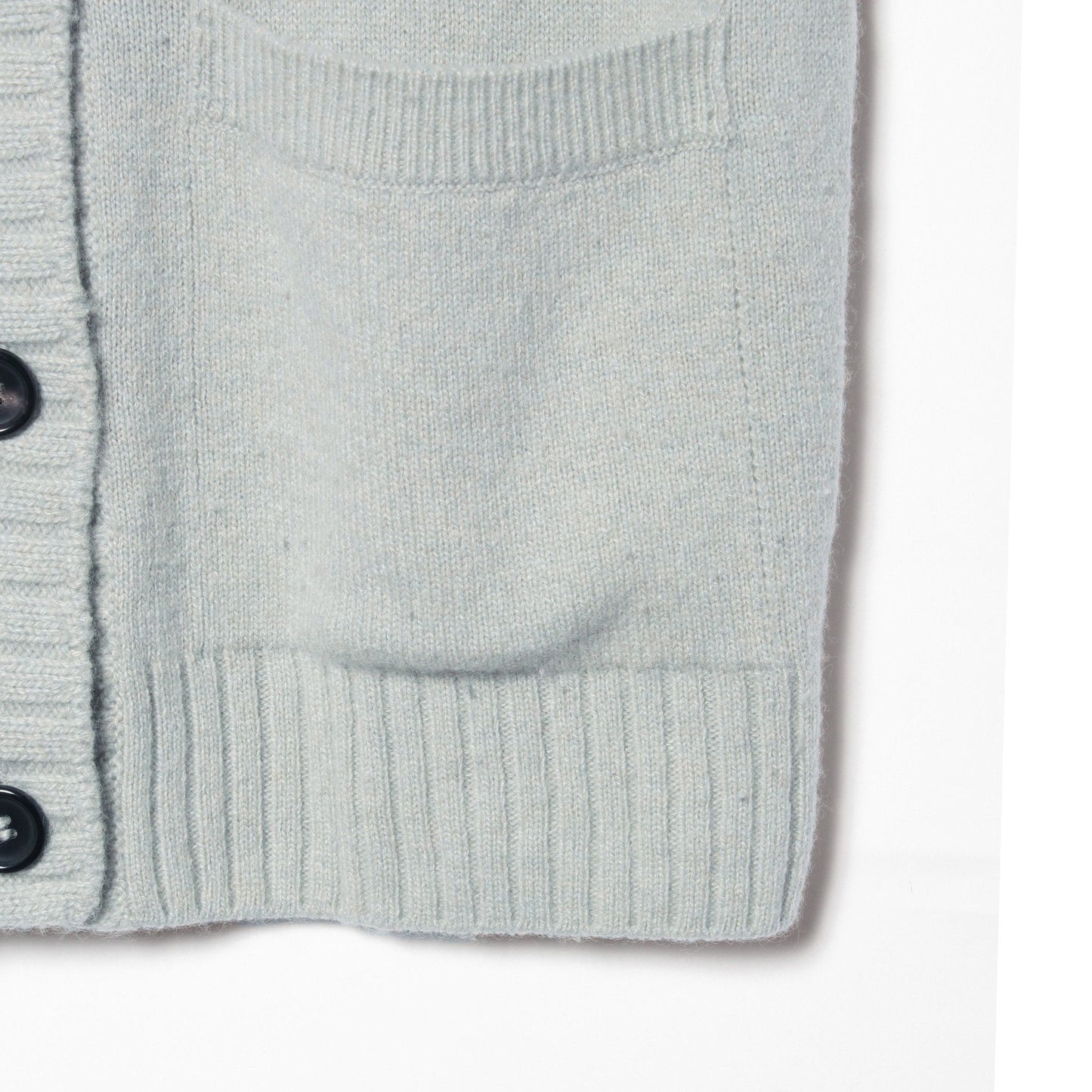 TWISTED CASHMERE WOOL CARDIGAN KNIT