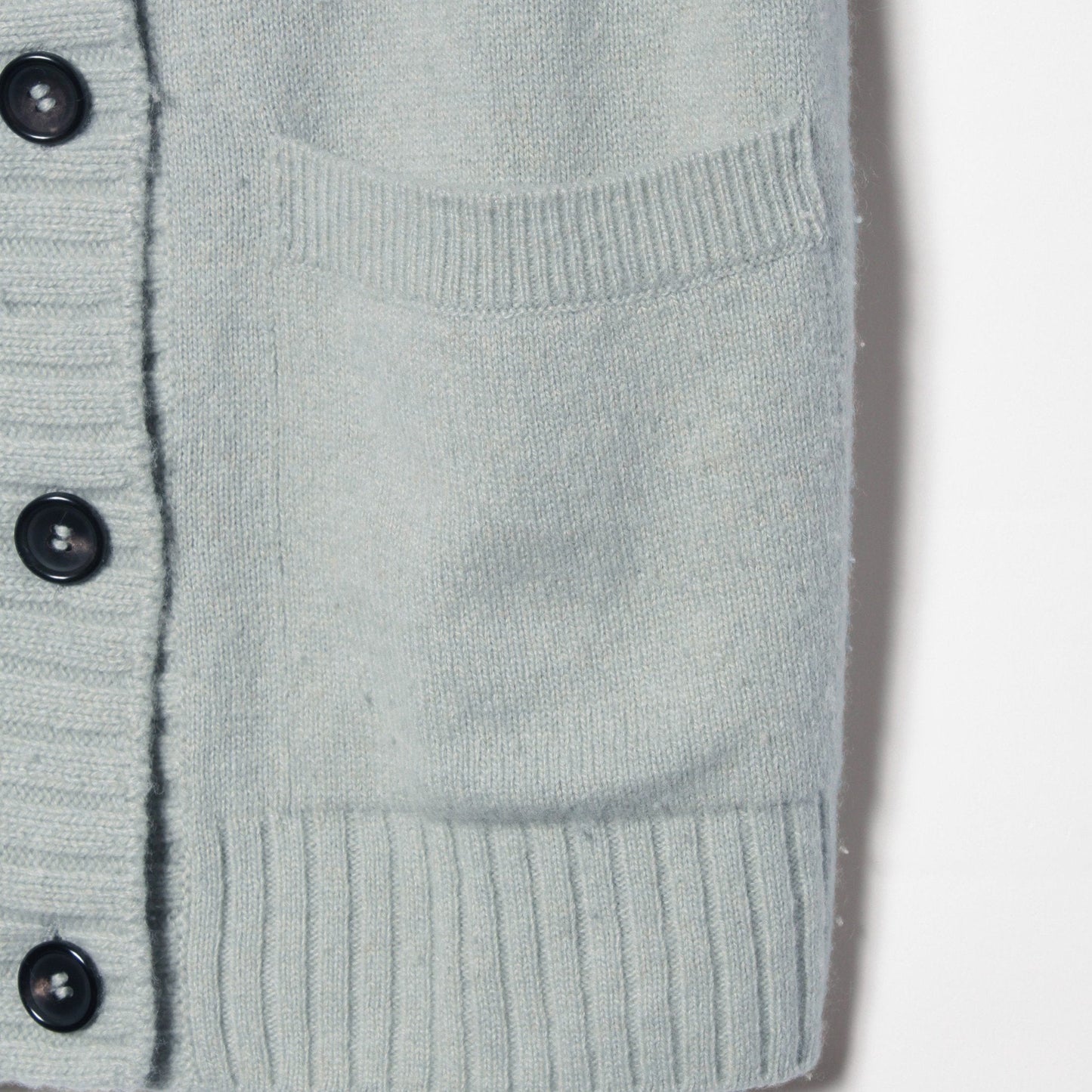 TWISTED CASHMERE WOOL CARDIGAN KNIT