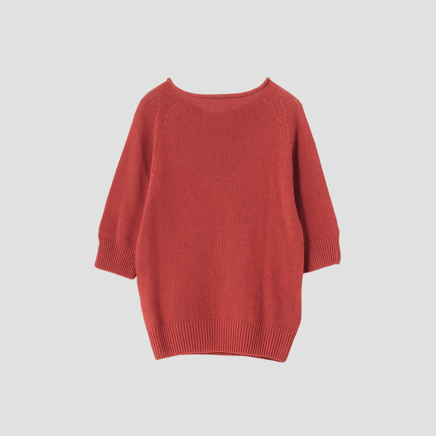 CAST OFF ROLL NECK KNIT