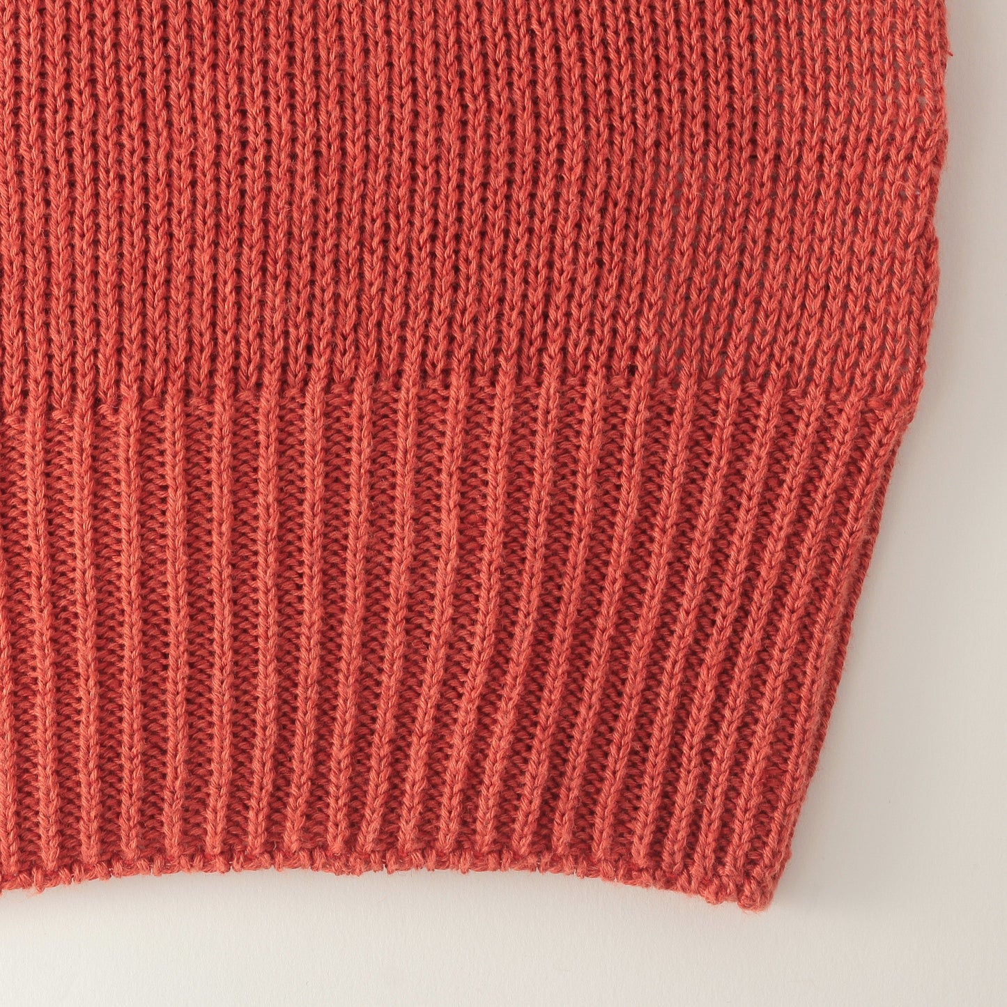 CAST OFF ROLL NECK KNIT