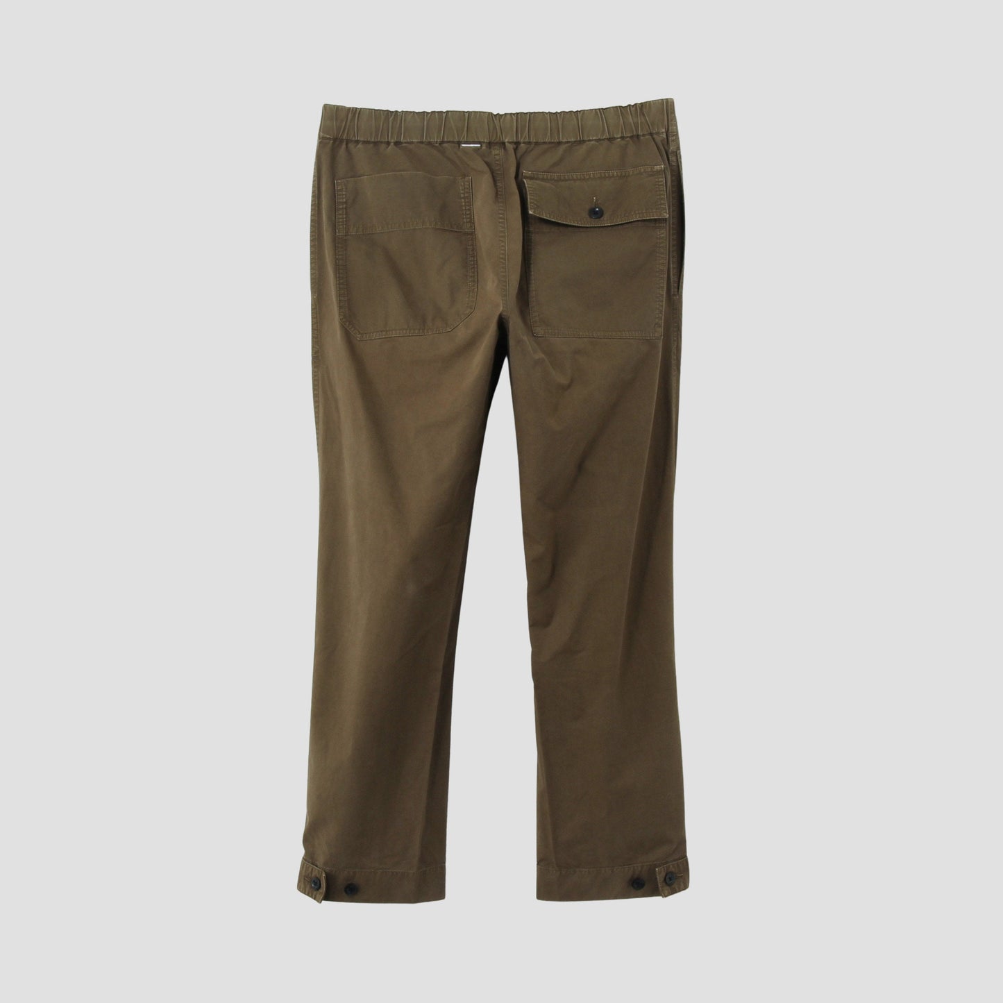 SUPER FINE COTTON TWILL TROUSERS