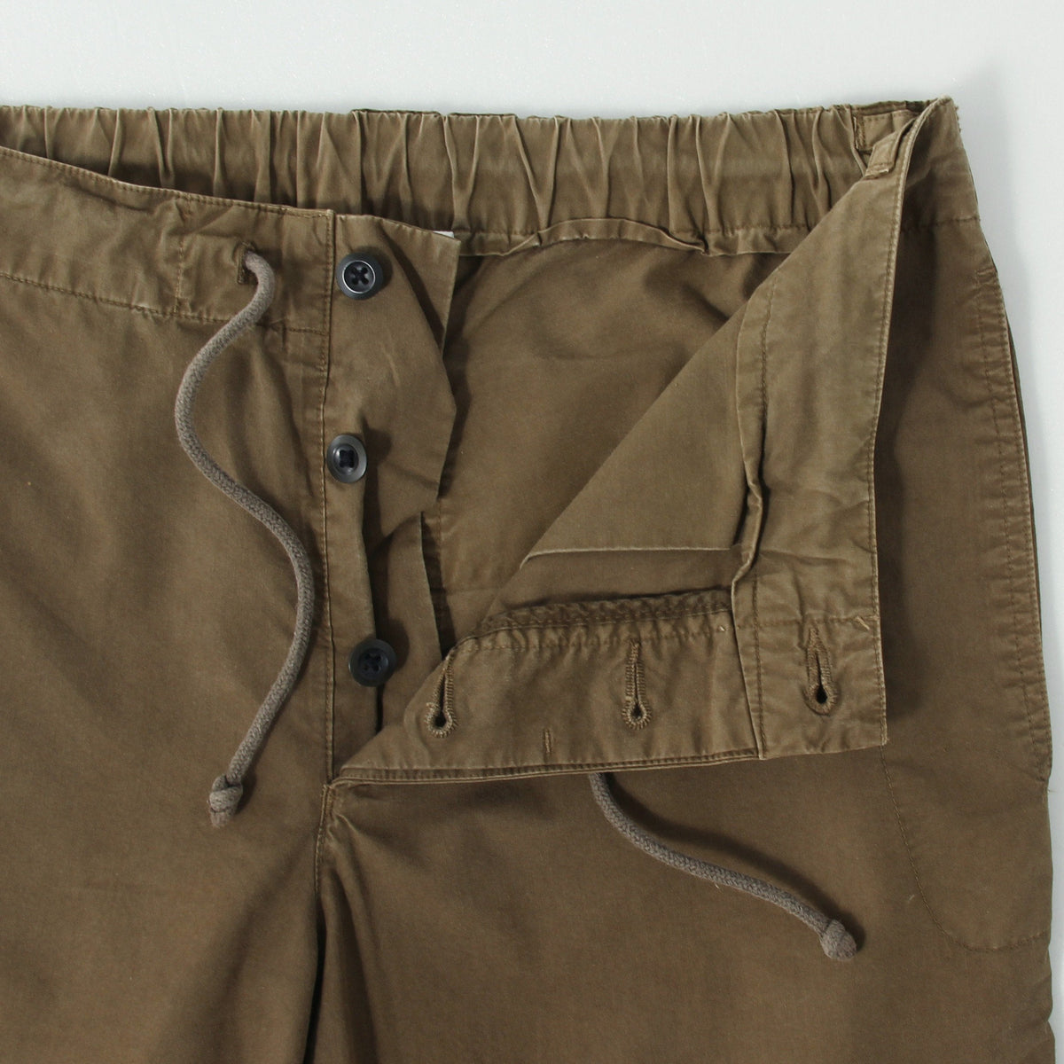 SUPER FINE COTTON TWILL TROUSERS