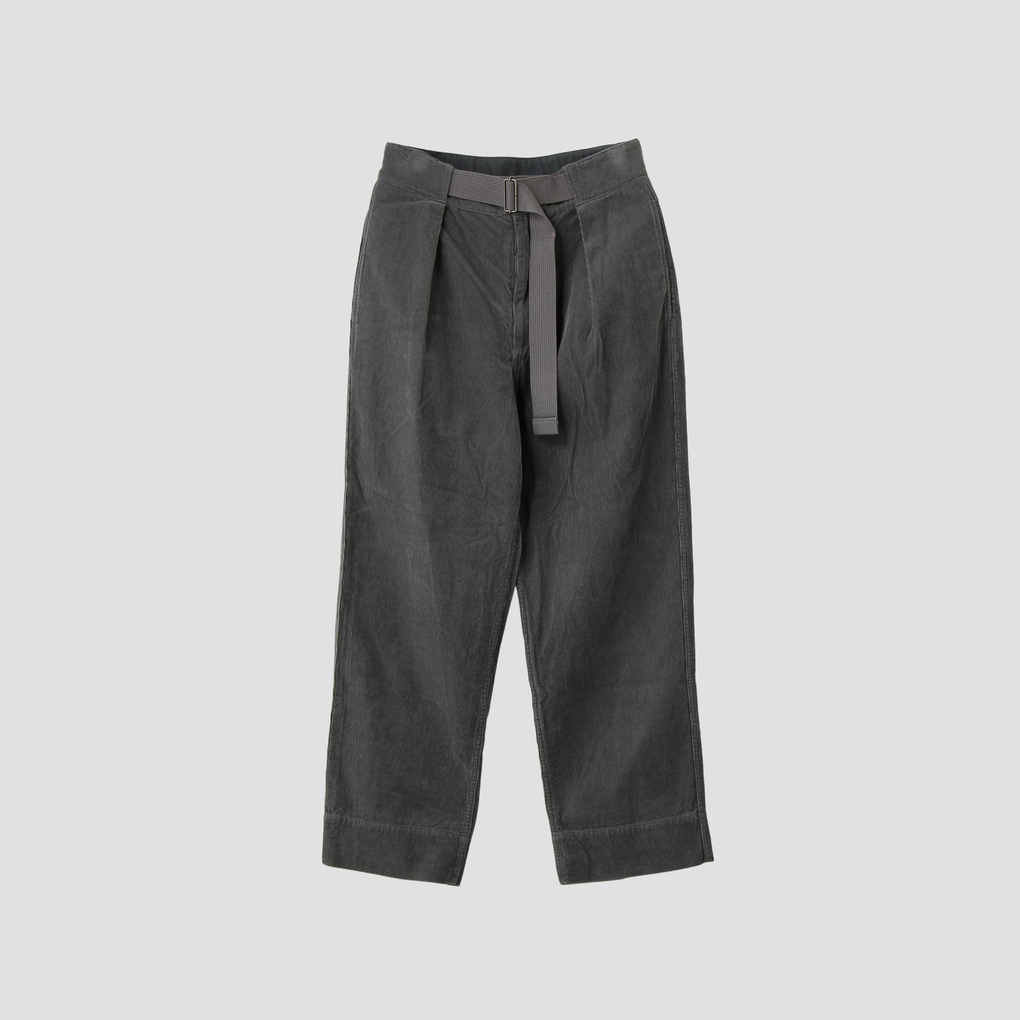 DRY COTTON NEEDLECORD TROUSERS