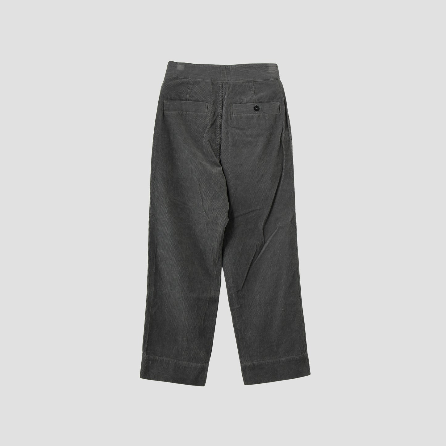 DRY COTTON NEEDLECORD TROUSERS