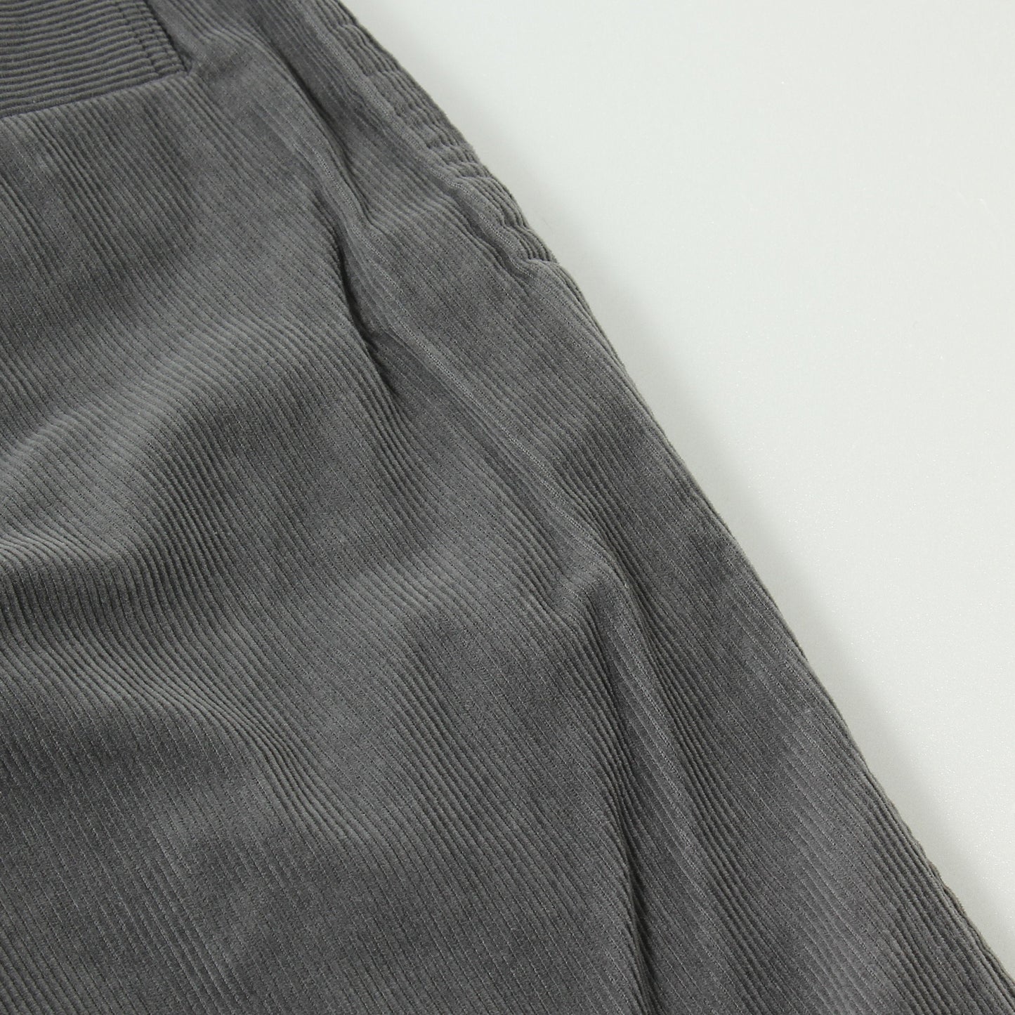 DRY COTTON NEEDLECORD TROUSERS