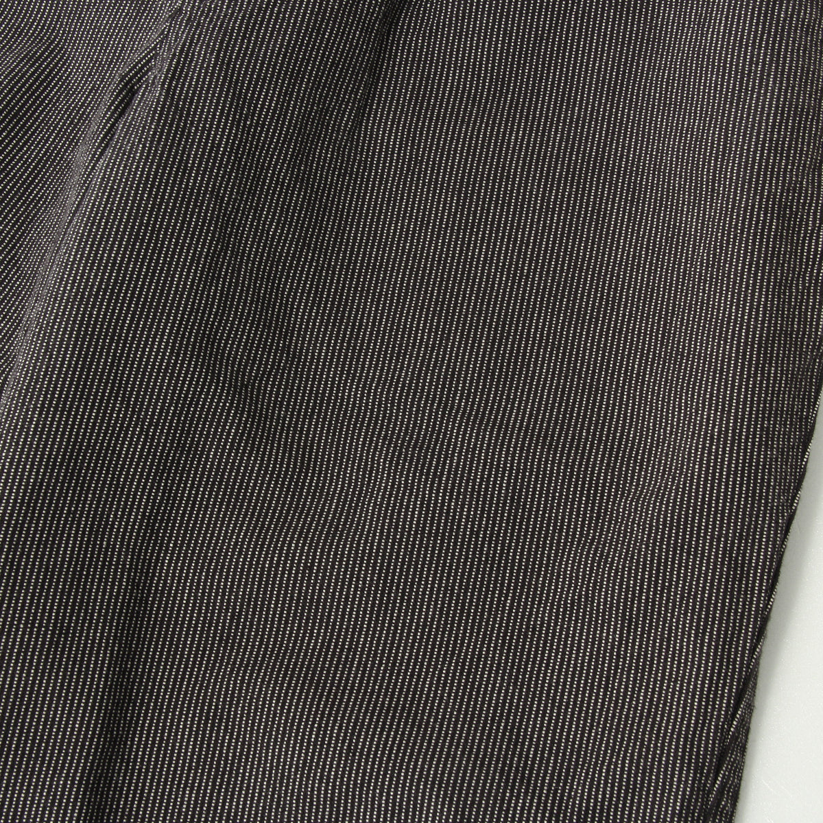 WORKWEAR STRIPE COTTON LINEN TROUSERS