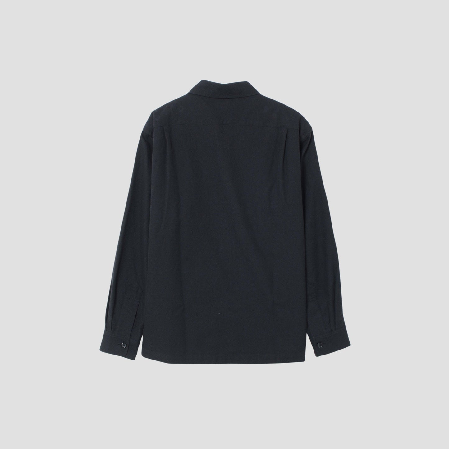 BRUSHED WOOL COTTON TWILL BLOUSON