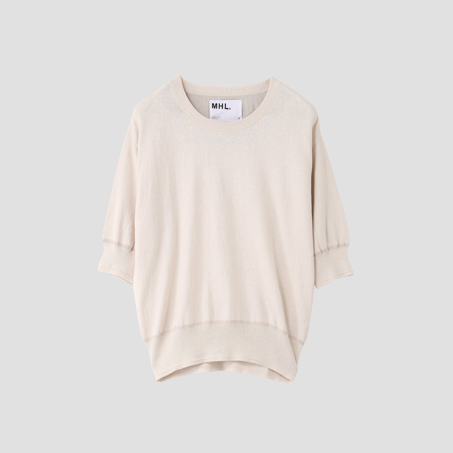 FINE SLUB COTTON LINEN KNIT