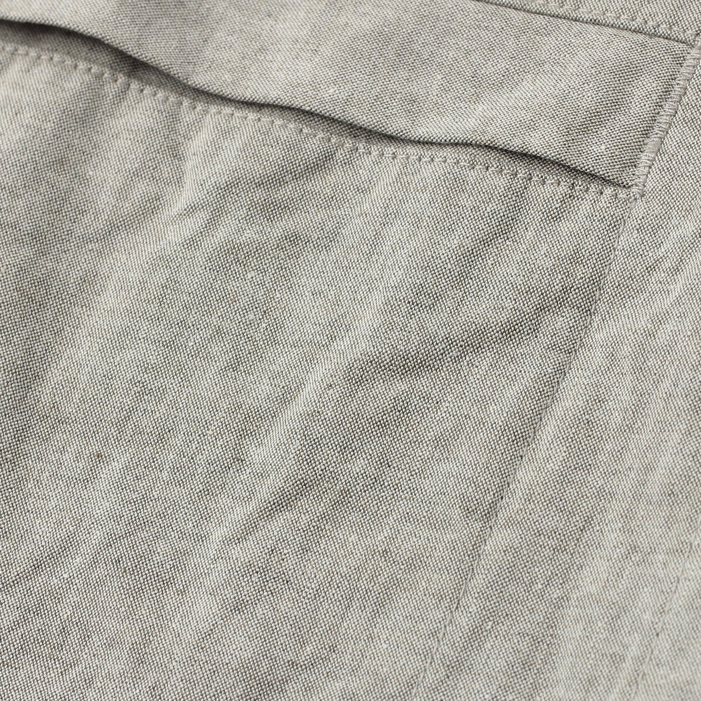 OVERDYE MELANGE COTTON LINEN BLOUSON