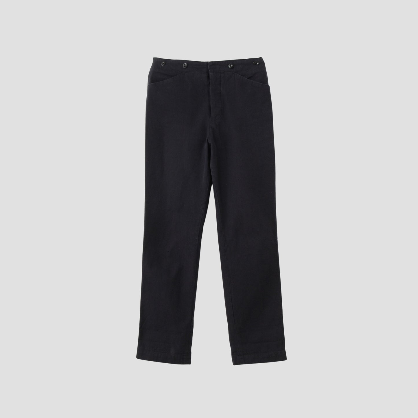 FADED TWILL TROUSERS