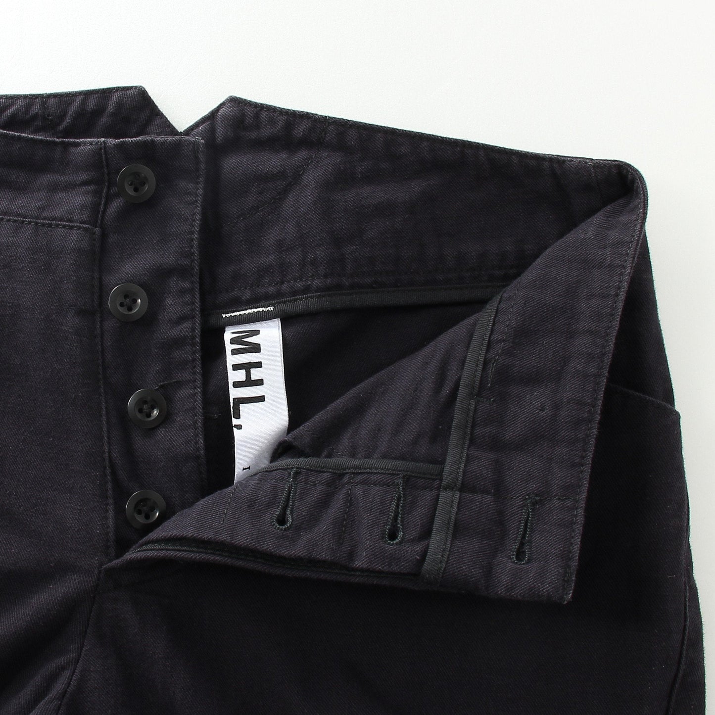 FADED TWILL TROUSERS