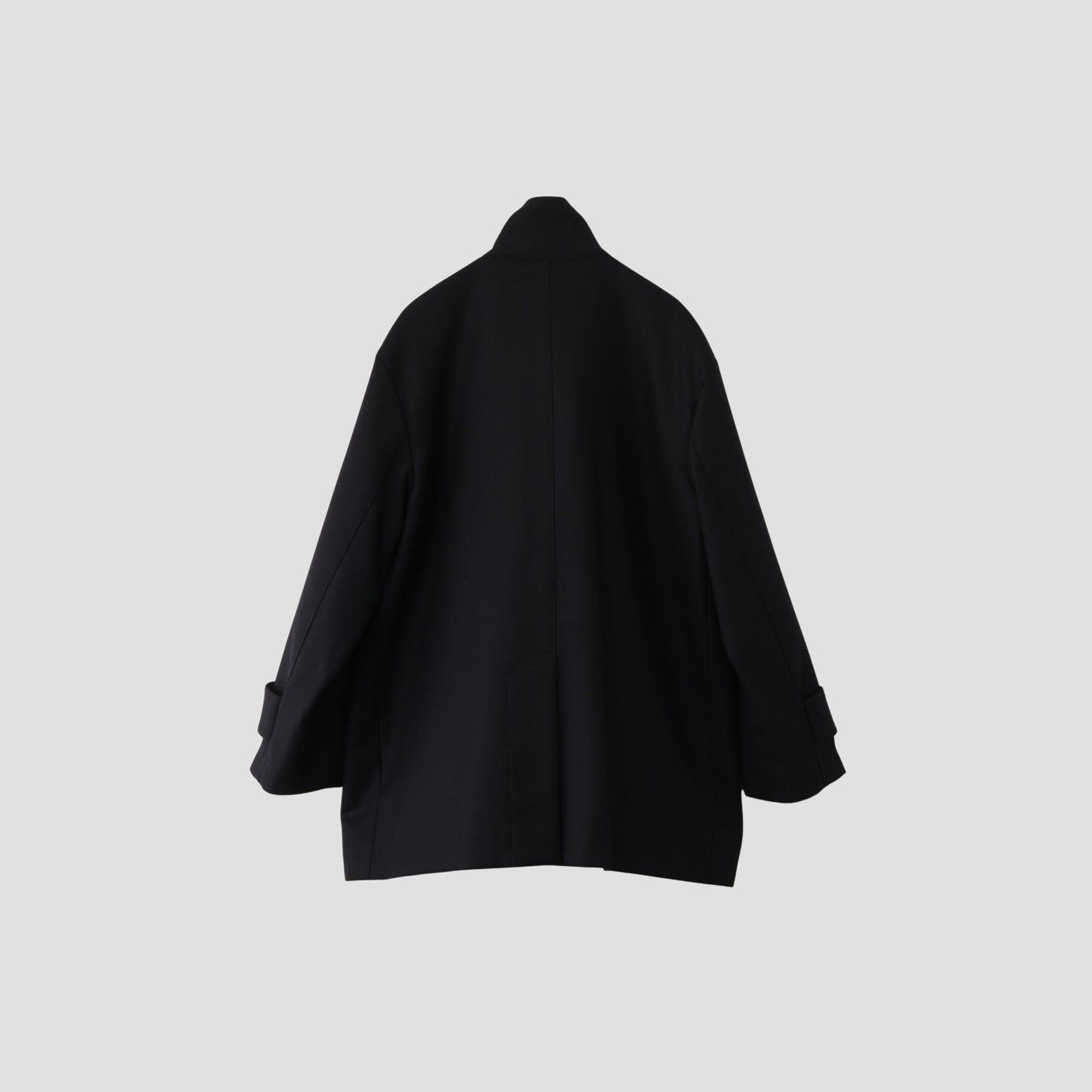 MILLED SERGE COAT