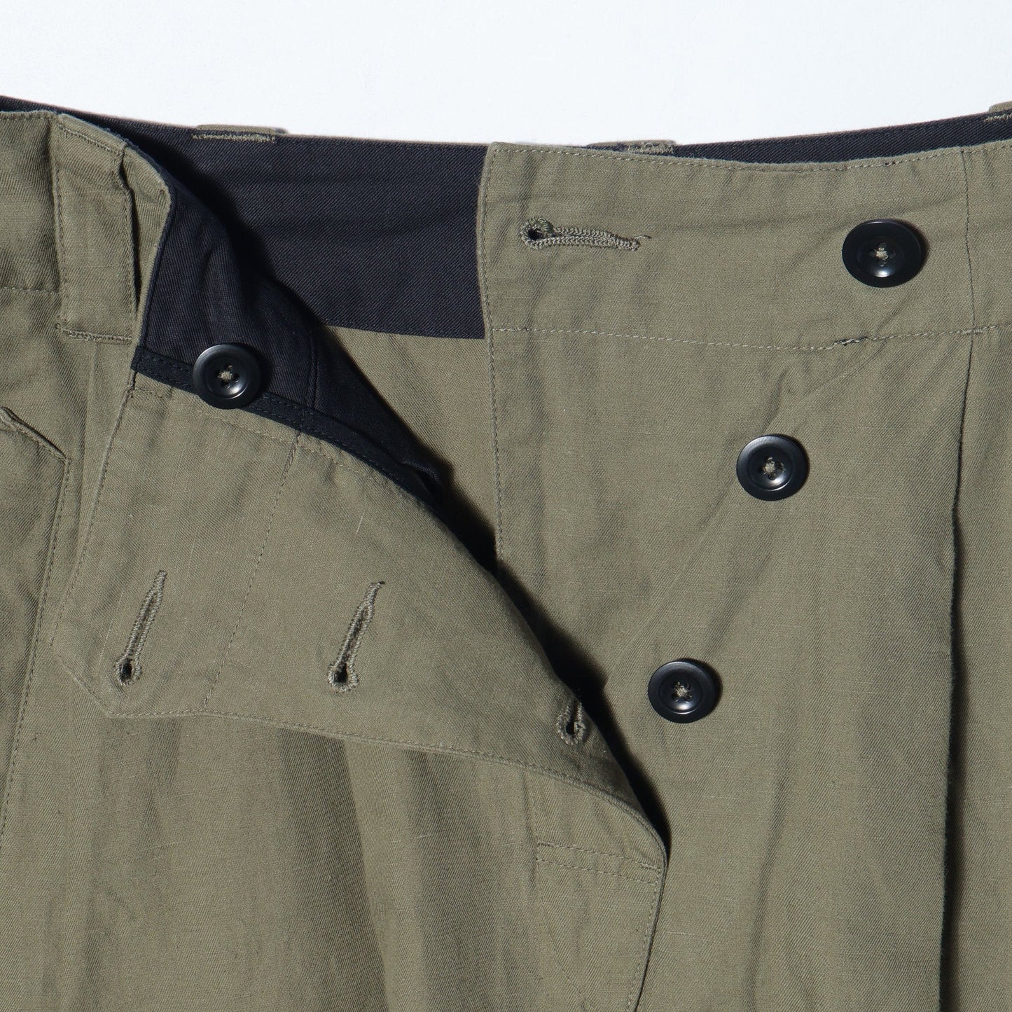 COTTON HEMP SHIRTING SKIRT