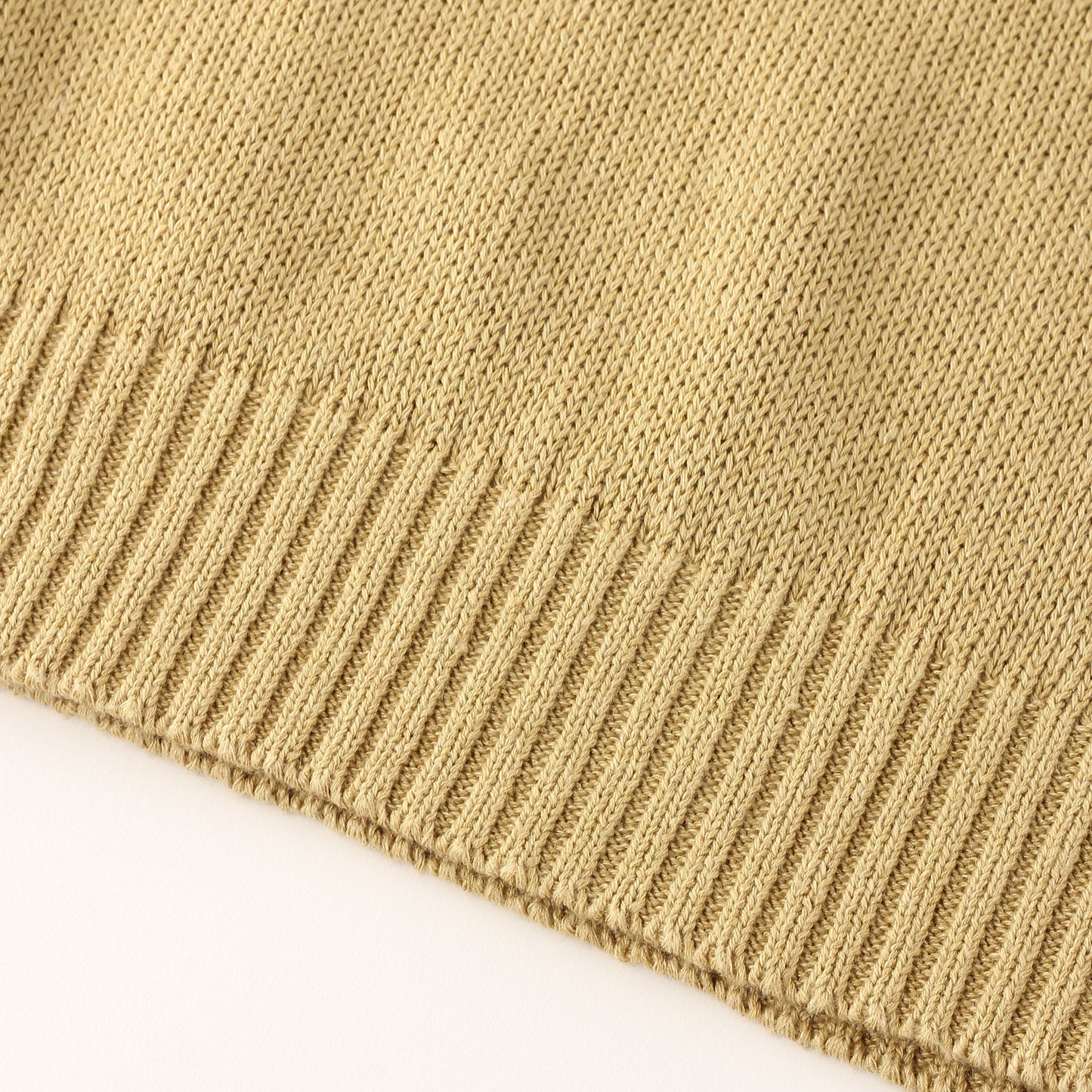 LINEN COTTON SILK SLIPOVER KNIT