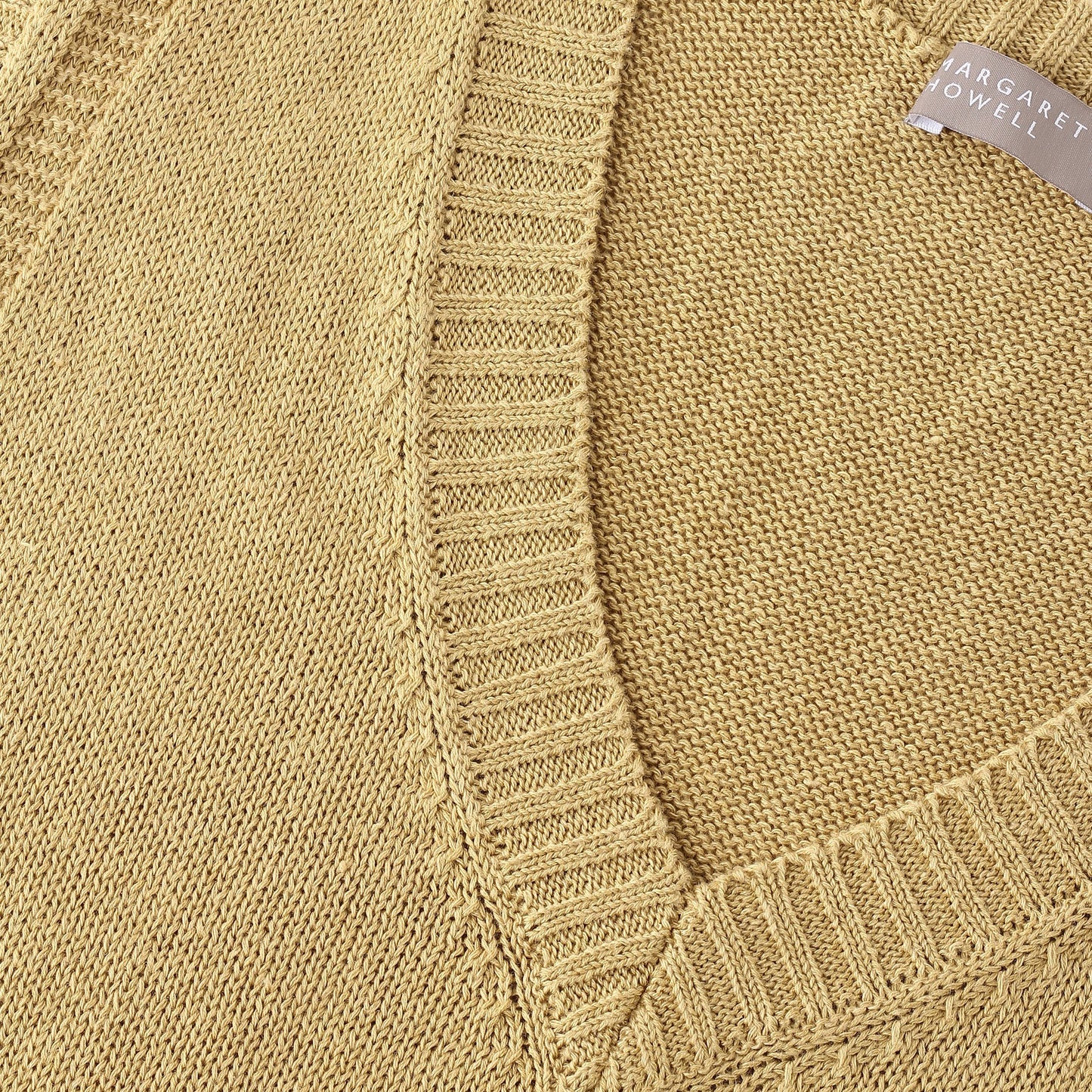 LINEN COTTON SILK SLIPOVER KNIT