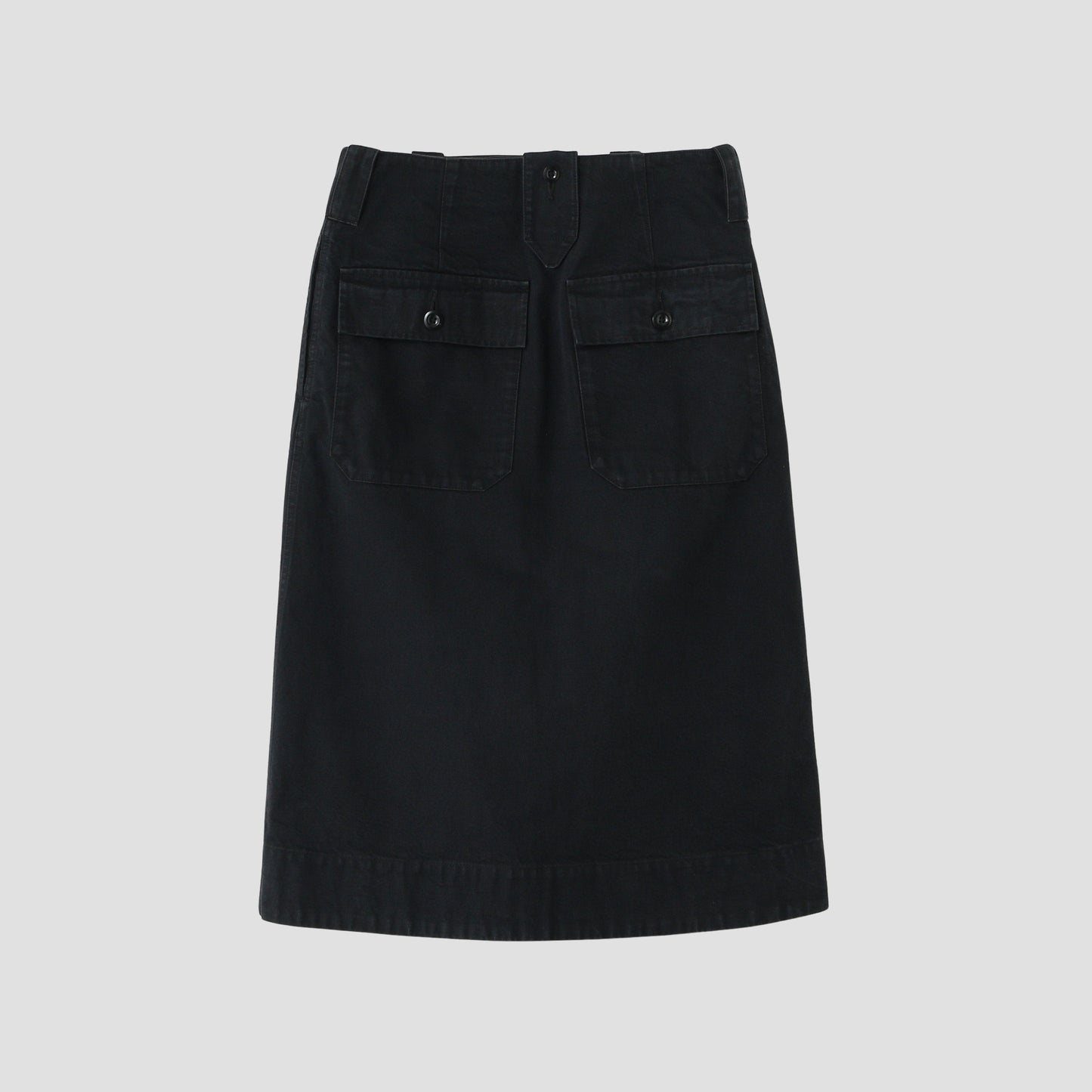 NATURAL DENIM SKIRT