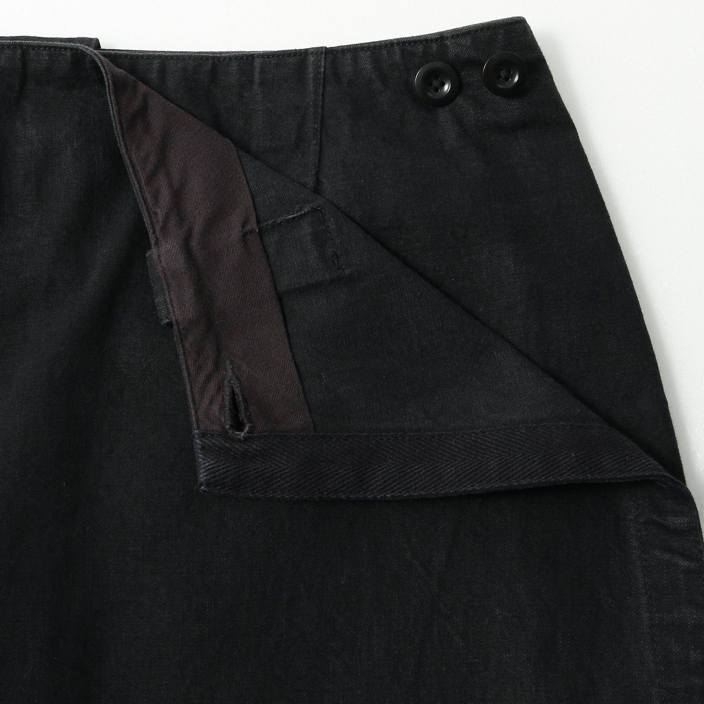 NATURAL DENIM SKIRT
