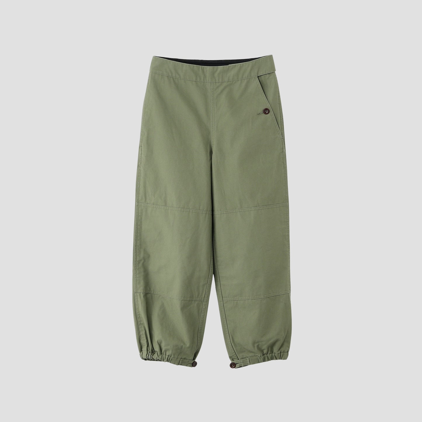 COMPACT BROKEN DRILL TROUSERS