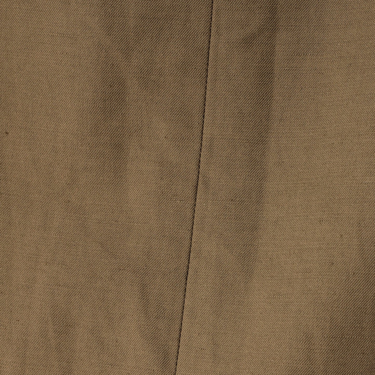 LINEN COTTON TWILL SKIRT