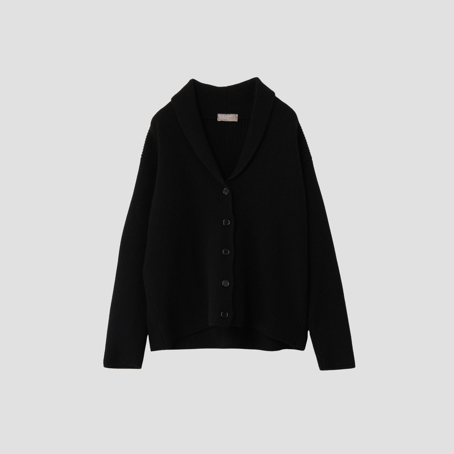 ENGLISH RIB CARDIGAN KNIT