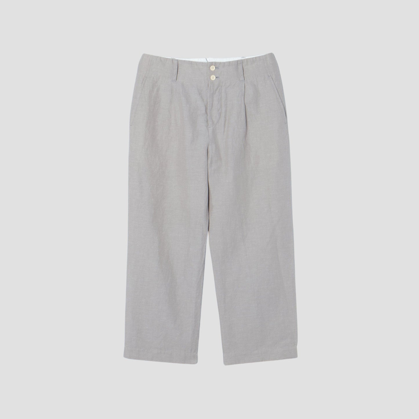 COTTON LINEN TROUSERS