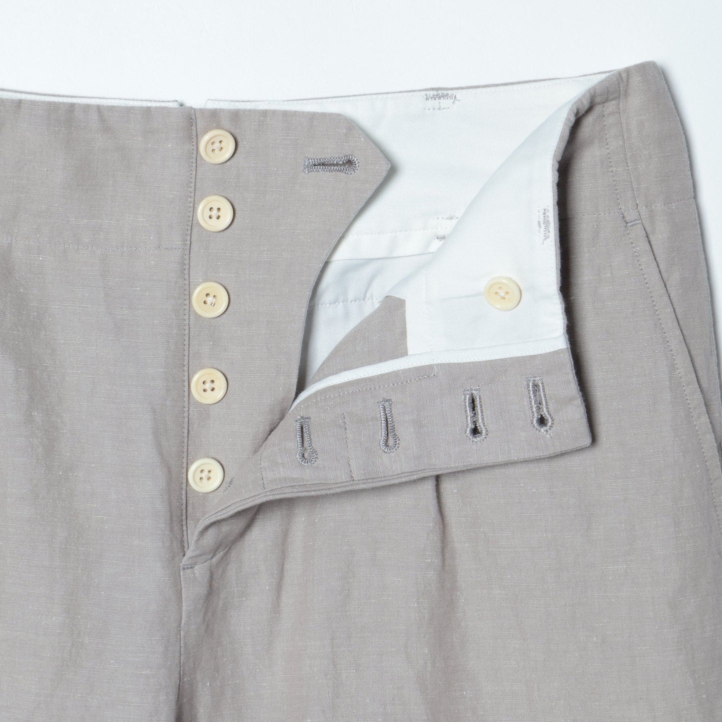 COTTON LINEN TROUSERS