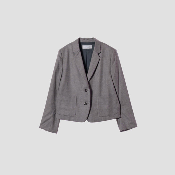 FINE WOOL FLANNEL JACKET