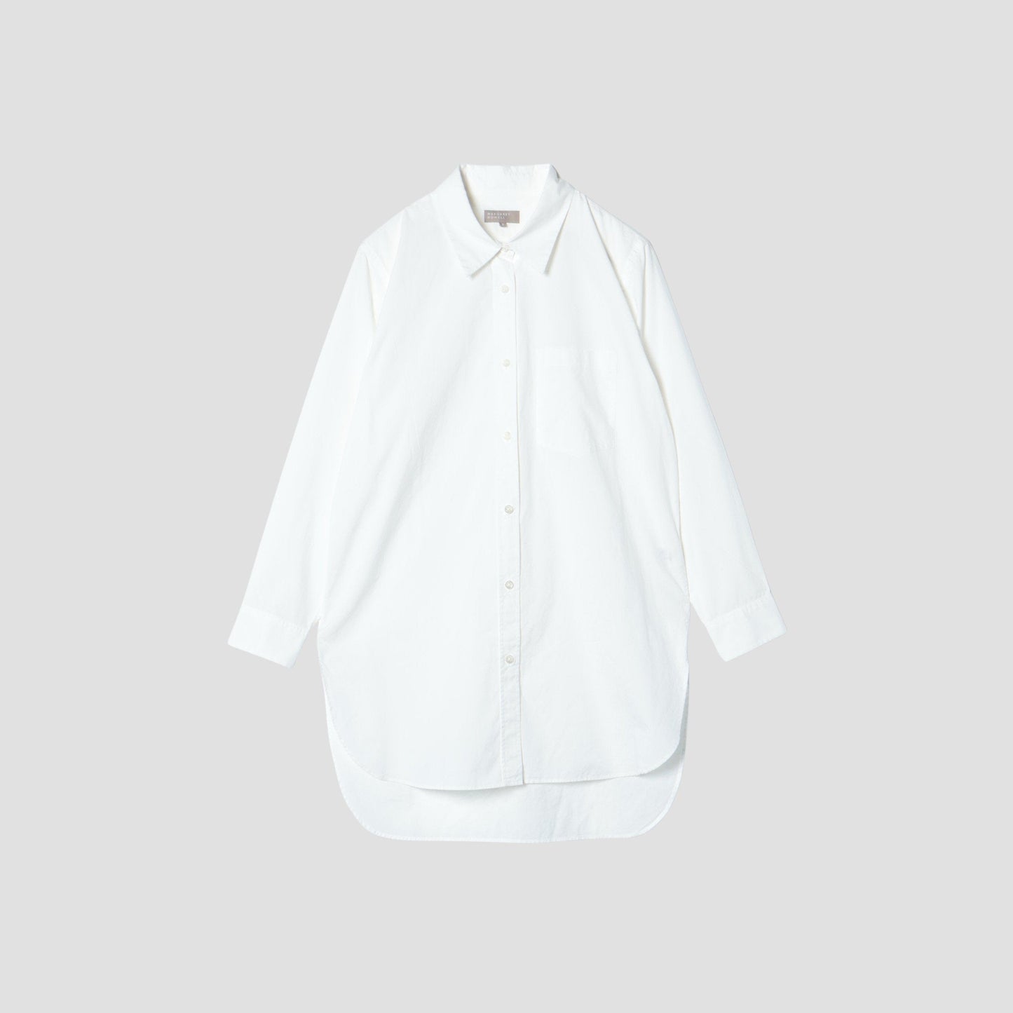 PLAIN COMPACT COTTON SHIRT