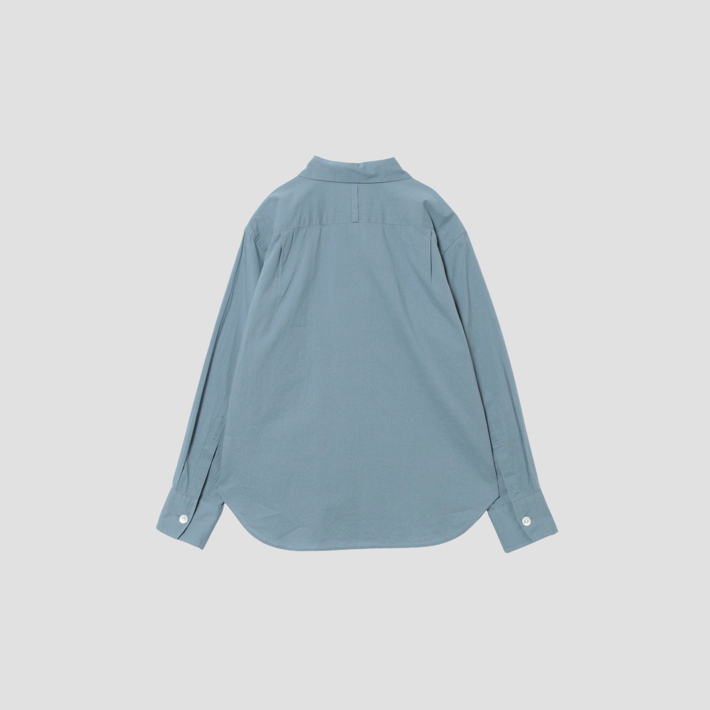 PIECE DYED WASHED COTTON SHIRT