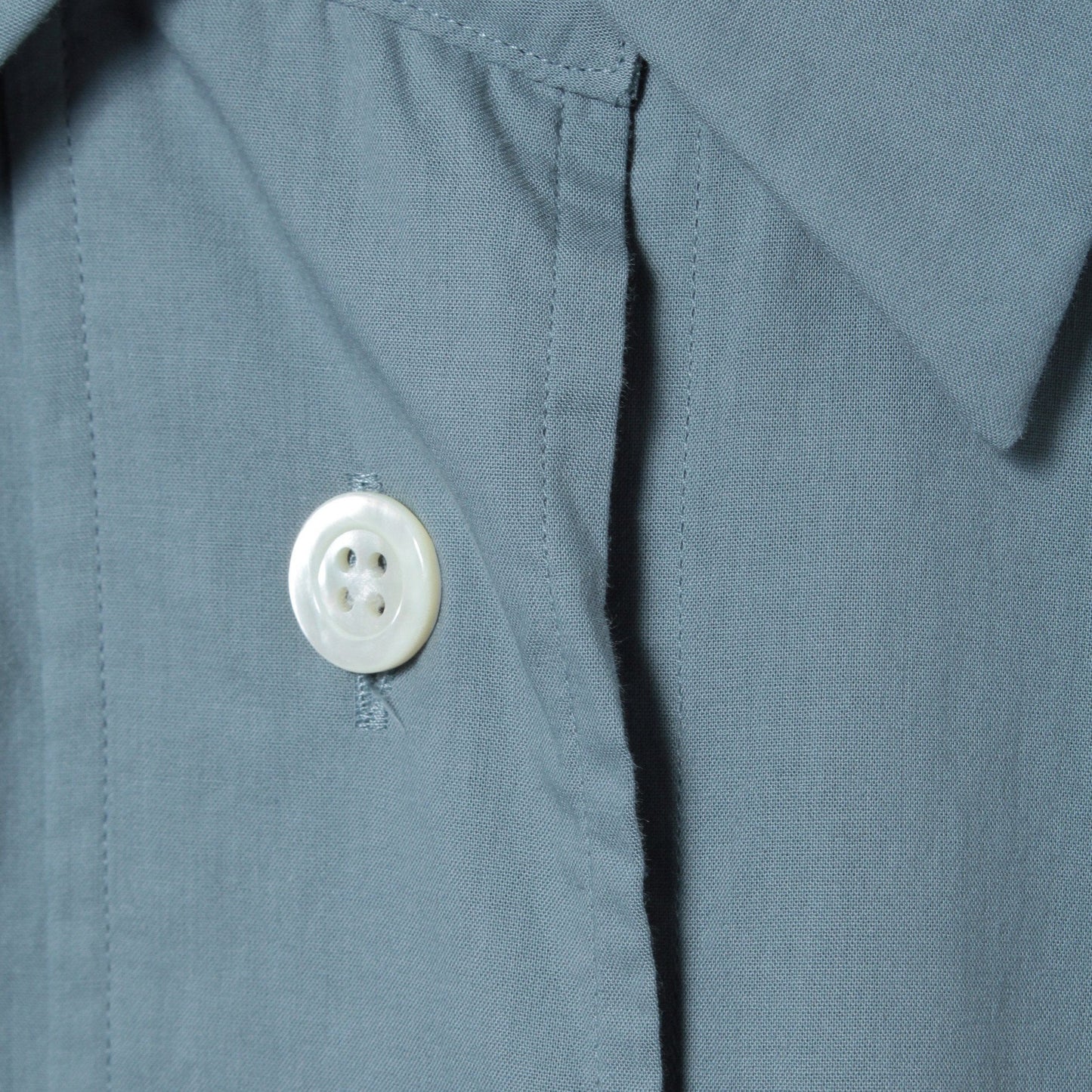 PIECE DYED WASHED COTTON SHIRT