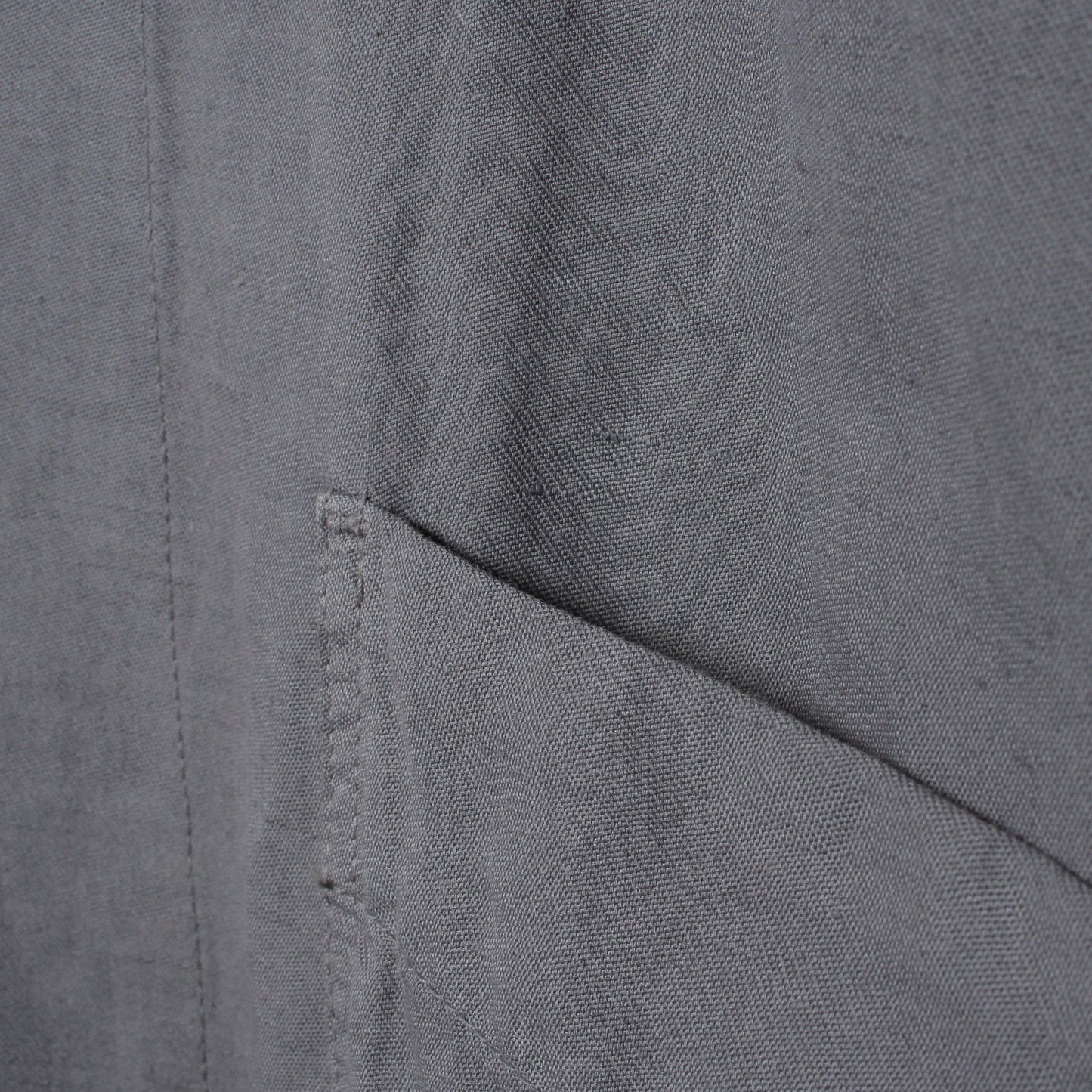 DRY COTTON LINEN TWILL DRESS
