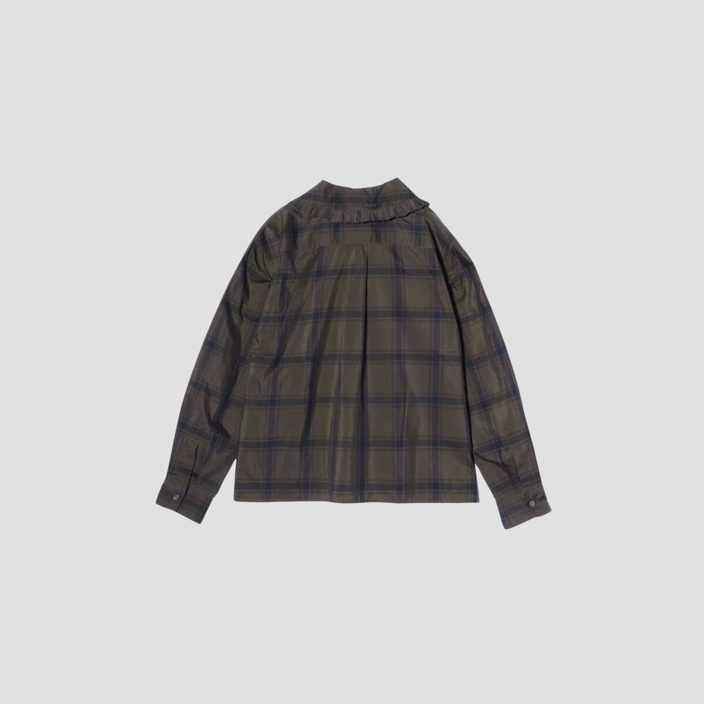 COTTON SILK CHECK SHIRT