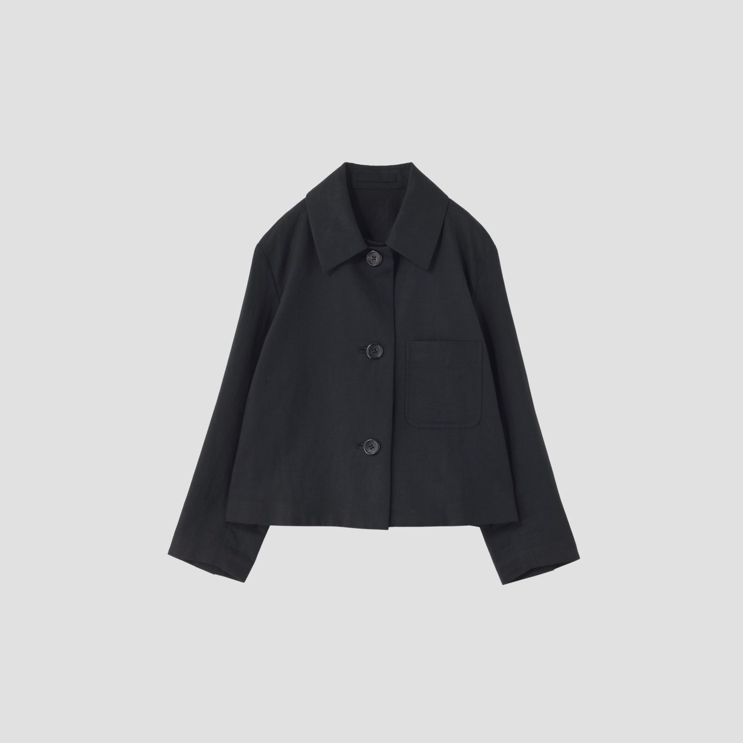 LINEN COTTON TWILL JACKET