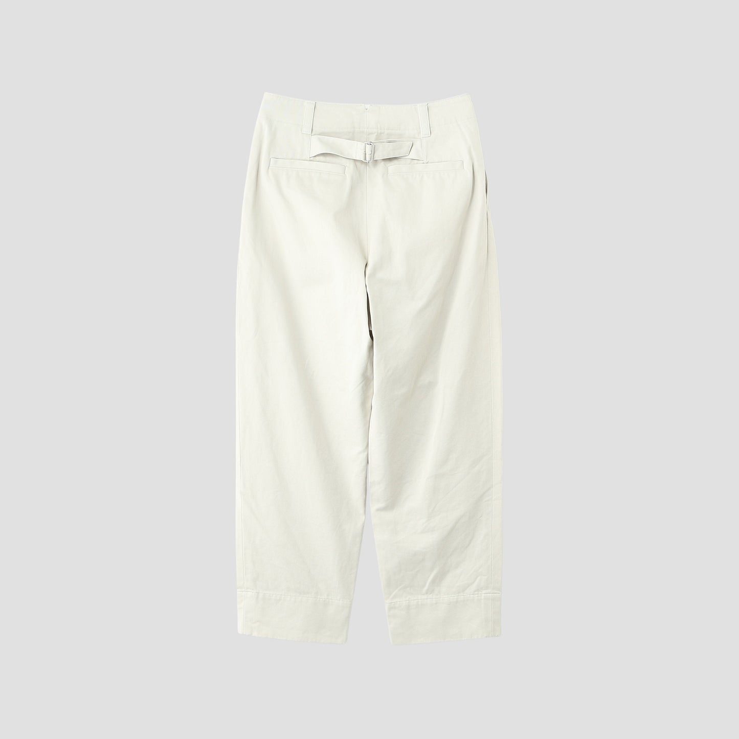 ORGANIC COTTON TWILL TROUSERS