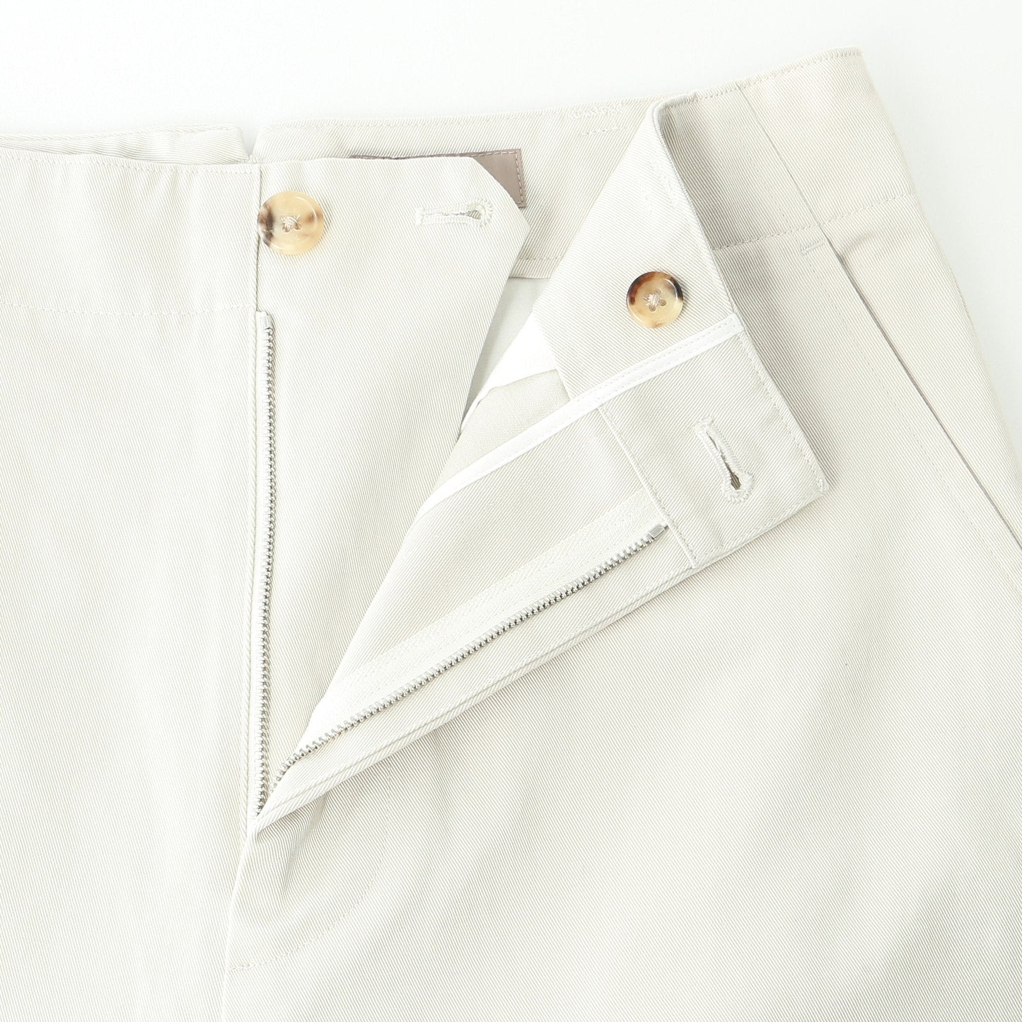ORGANIC COTTON TWILL TROUSERS