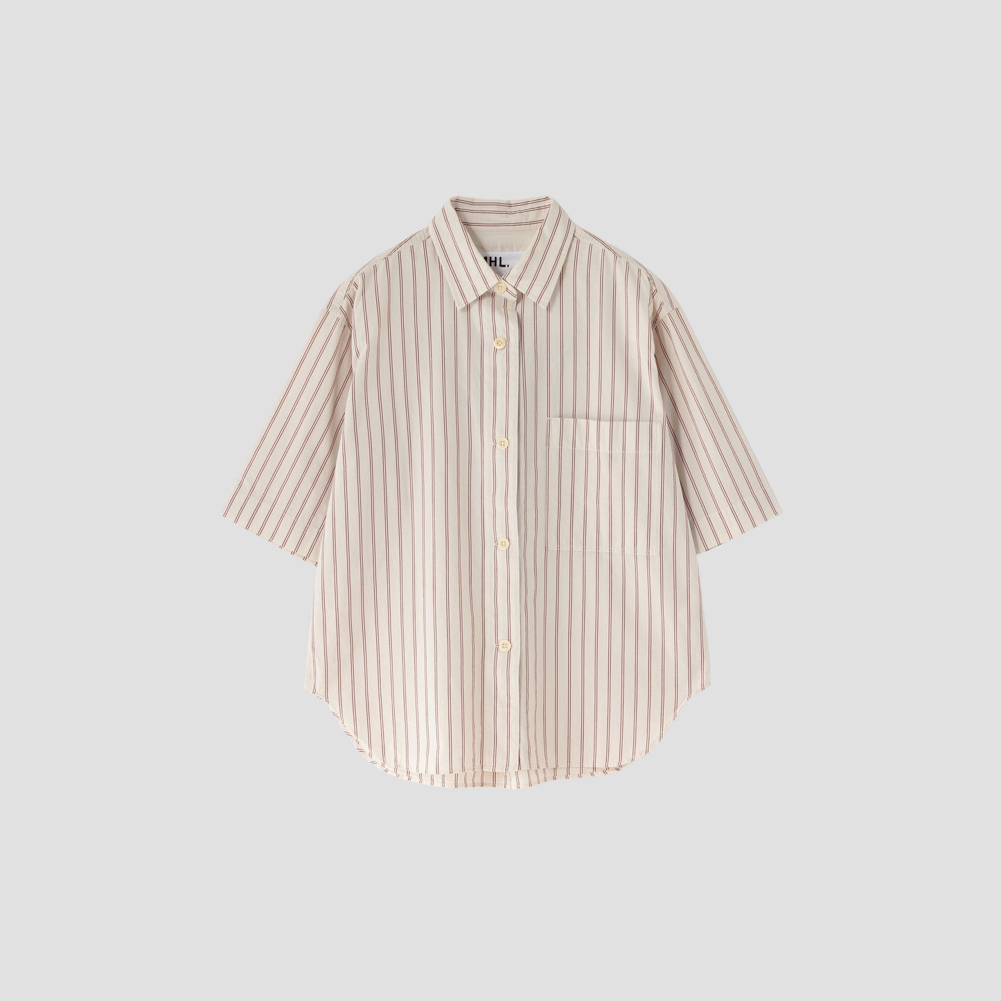 DRY COTTON STRIPE SHIRT