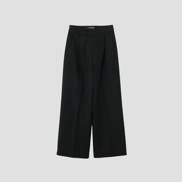 WOOL GABARDINE TROUSERS