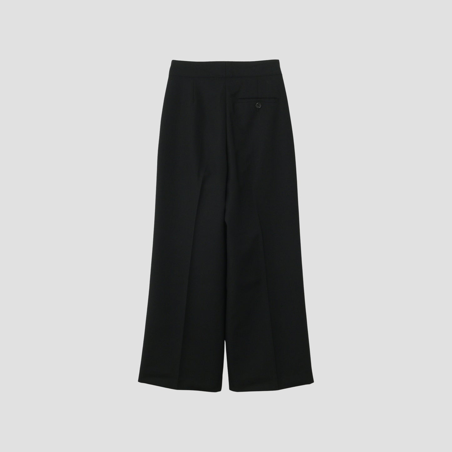 WOOL GABARDINE TROUSERS