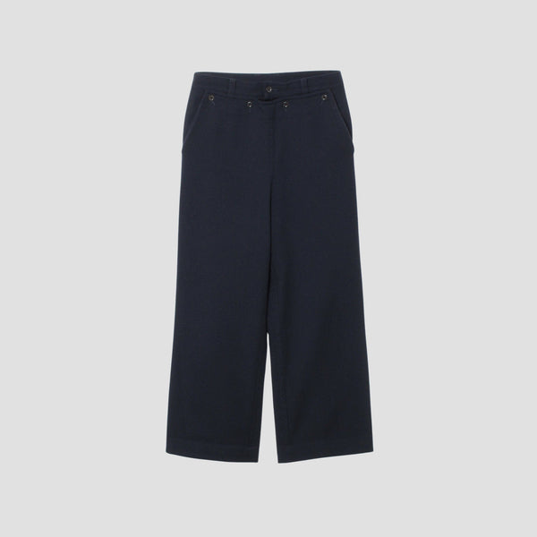 WOOL SERGE TROUSERS