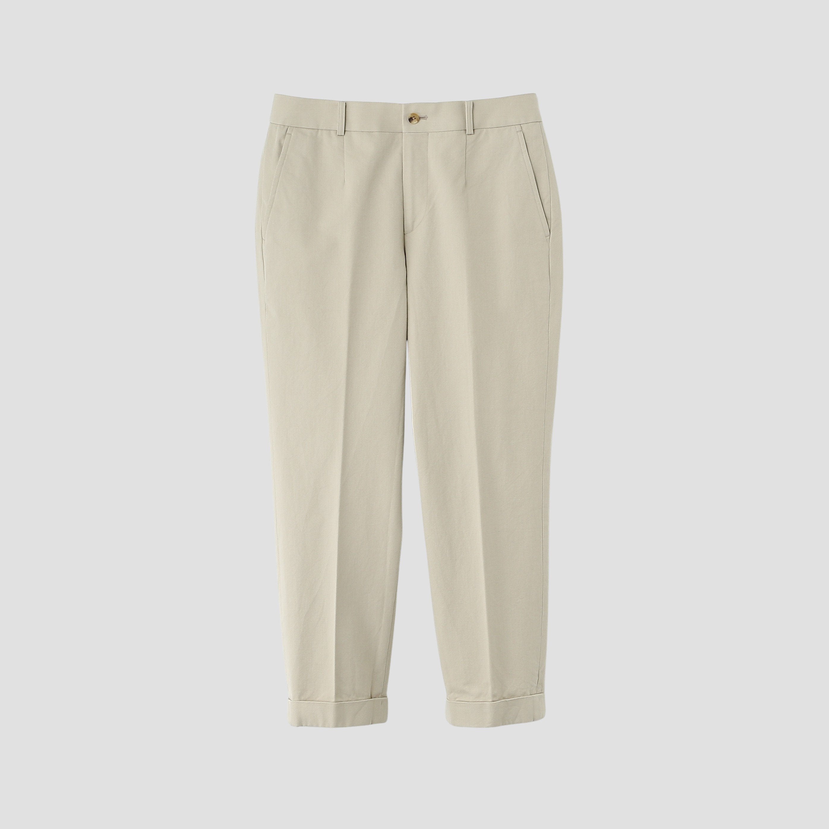 極美品 マーガレットハウエル 25SS ウォッシュドコットンツイル トラウザー トラウザーズ / II / BEIGE(ベージュ) ｜ マーガレット・ハウエル 公式